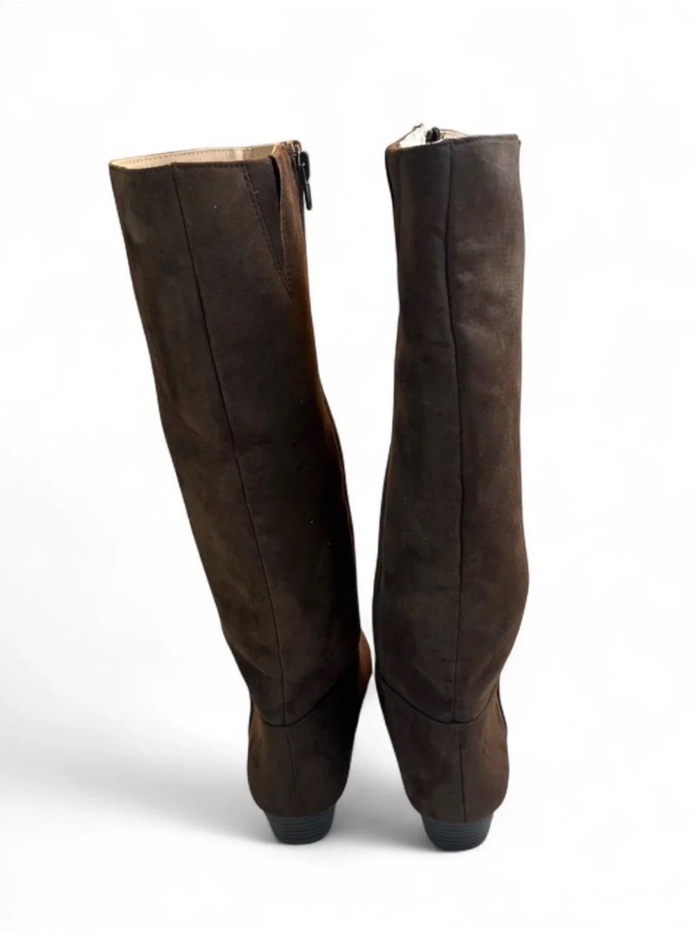 Classic Tall Brown Suede Women's Boots